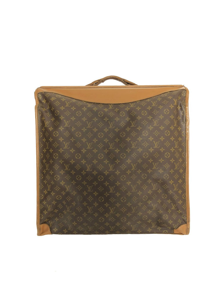 Vintage Louis Vuitton garment bag suitcase for suits with LV