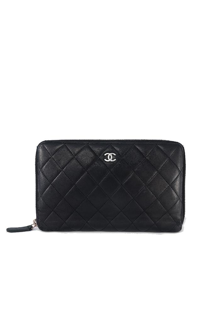 Chanel black wallet