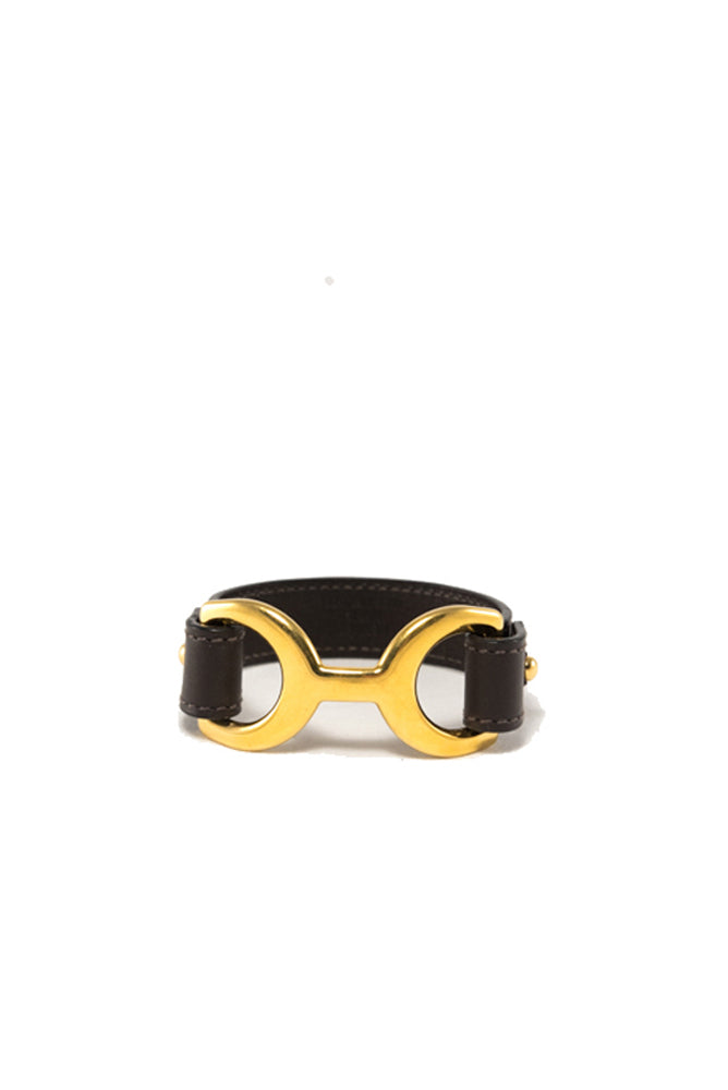 Hermès - Pavane leather bracelet