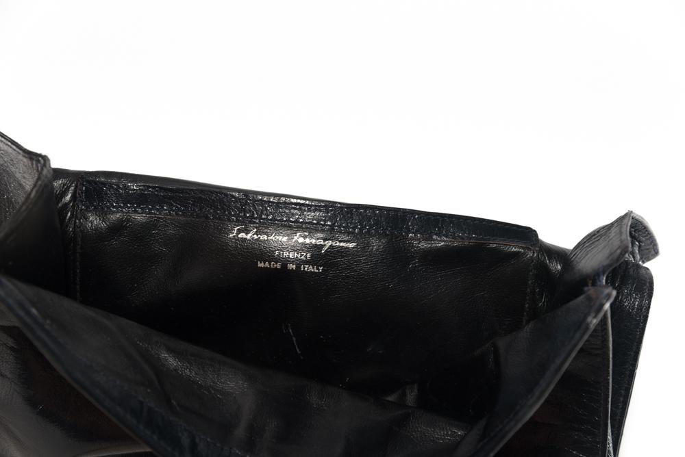 Salvatore Ferragamo Black vintage shoulder bag