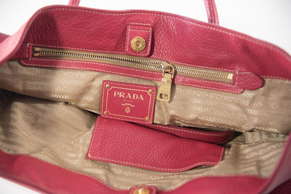 Prada 2021 Vitello Daino Camera Bag - Burgundy Shoulder Bags