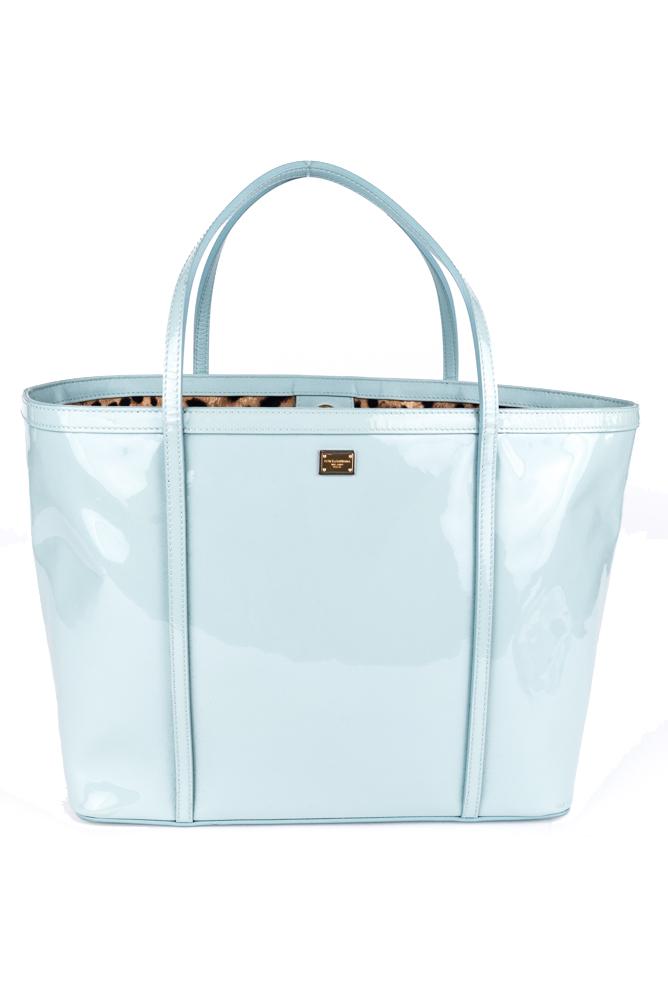 Dolce and Gabbana Light deals Blue Clear Tote Bag