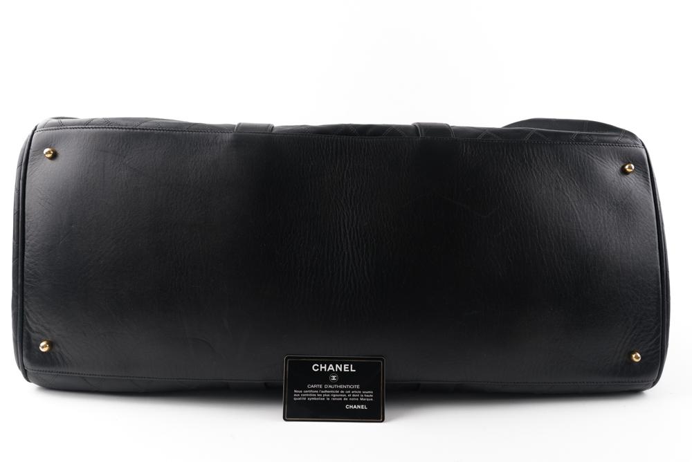 Chanel - Black Boston 60 travel bag