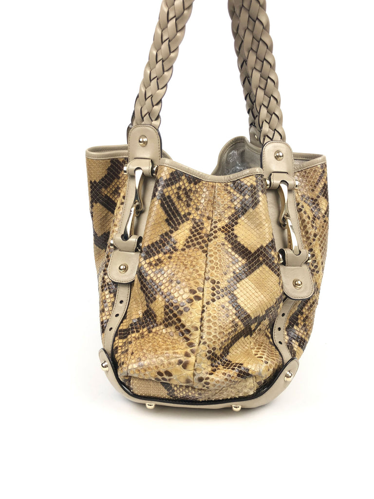 Gucci - Python Pelham bag
