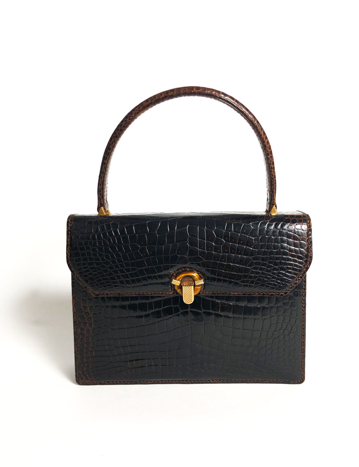 Gucci Vintage crocodile bag - Main Image